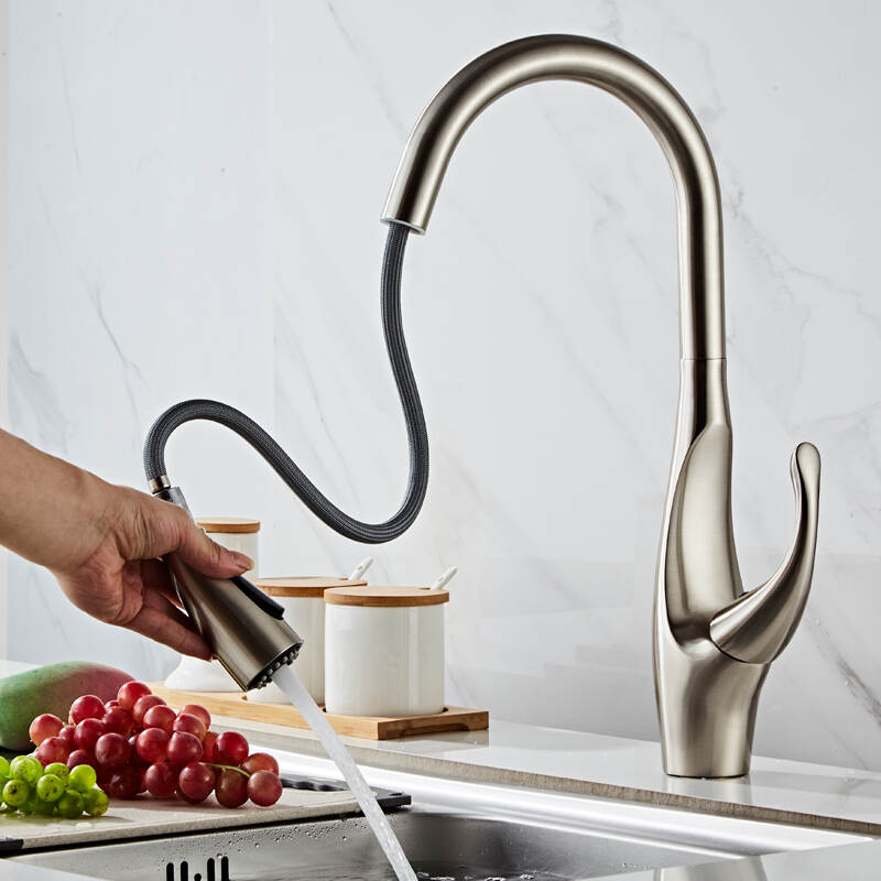 Kitchen Sink Faucets Made Of BrassTap Hot And Cold Water Taps Crane Torneira pull down kitchen faucet