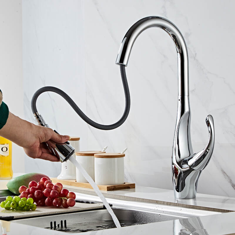 Kitchen Sink Faucets Made Of BrassTap Hot And Cold Water Taps Crane Torneira pull down kitchen faucet