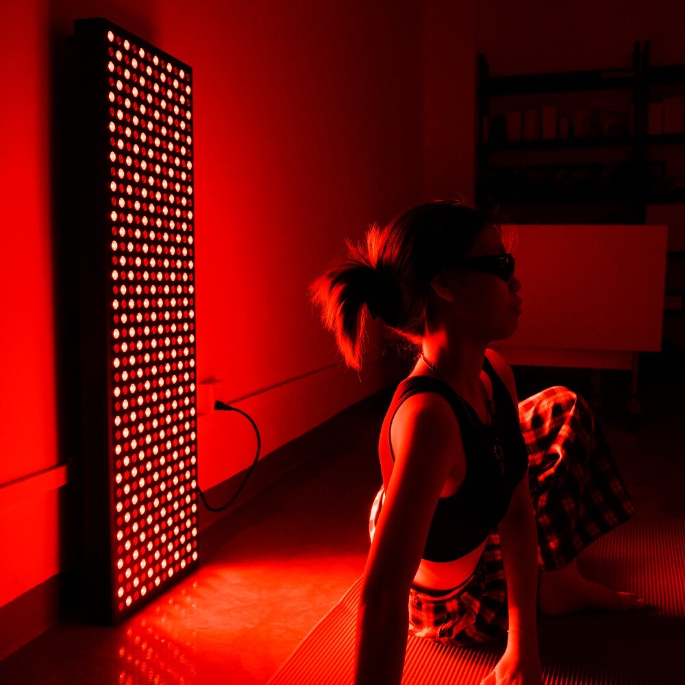 How should I use red light therapy in spring