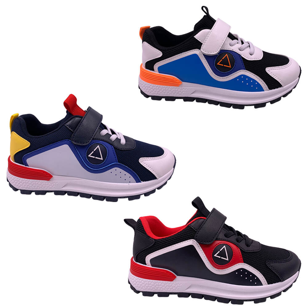 new fashion mesh upper breathable casual running men sport shoes