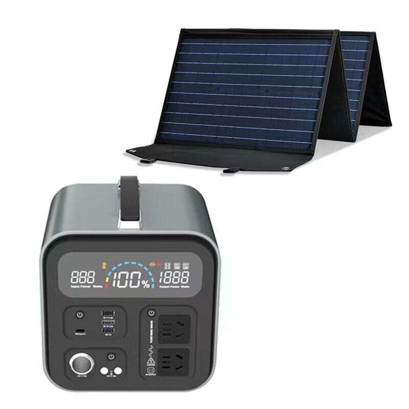 Factory Direct Solar System Portable Power station 280800mAh solar generator 1000w solar power station