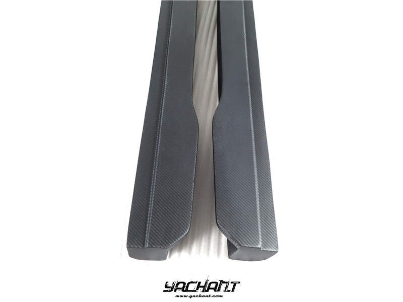 YCAD4032SMCF 2017-2022 Audi RS4 B9 B9.5 Avant RS01R Side Skirt Underboard Extension CF Matte Finish (12).jpg