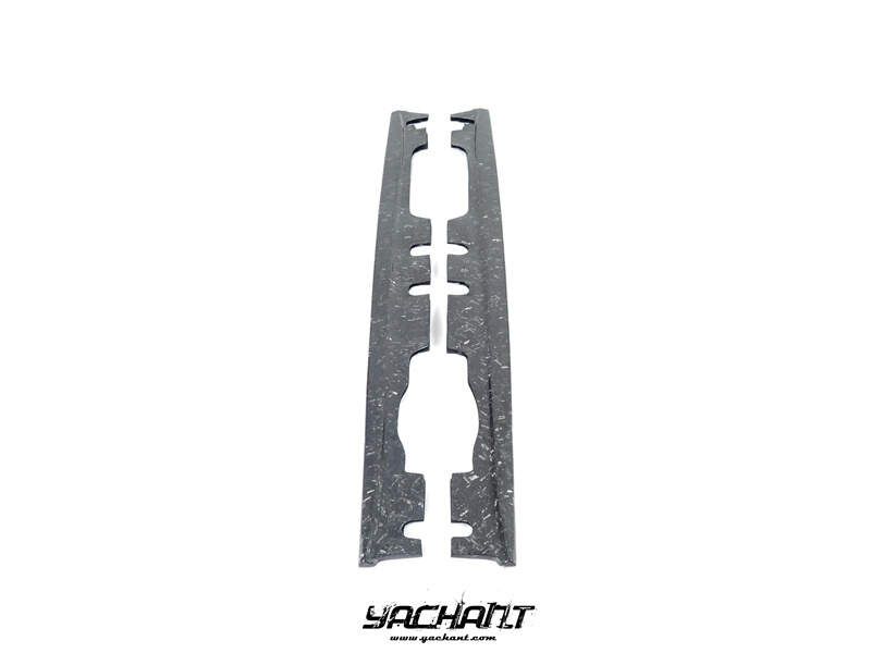 YCBM90036DZCF 2009-2013 BMW E92 E93 M3 Exotics Turning Style Side Skirts CF Forged Carbon Weave (1).jpg