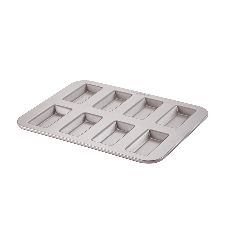 Financier Cake Pan Rectangle 8 Well
