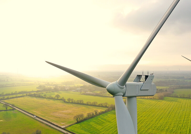 Why are most wind turbines white?