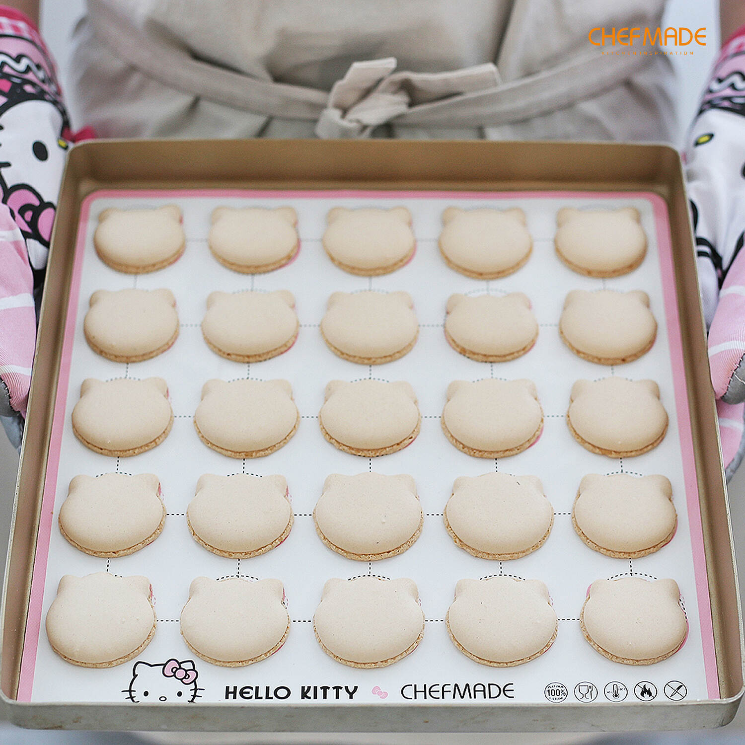 hello kitty silicone baking mat, hello kitty baking mat