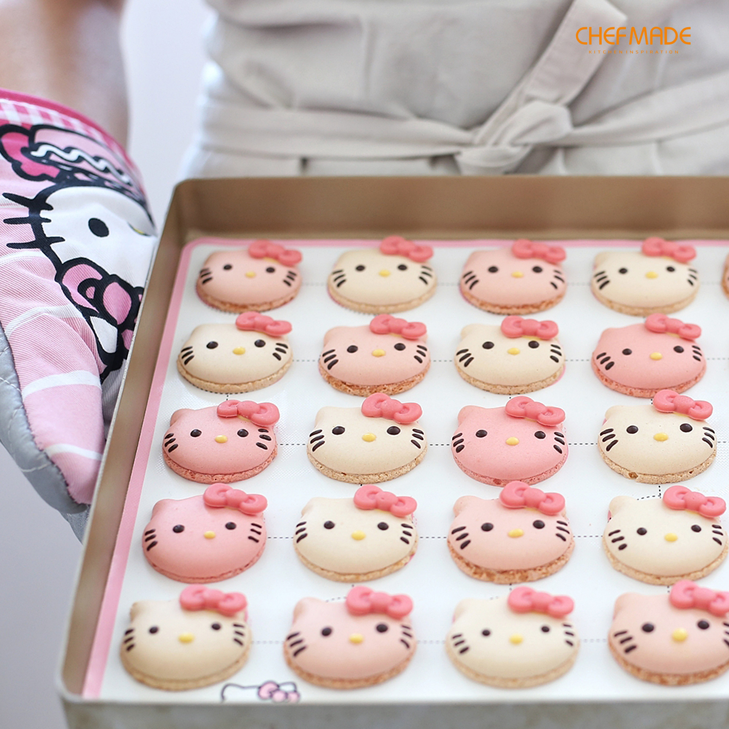 hello kitty silicone baking mat, hello kitty baking mat
