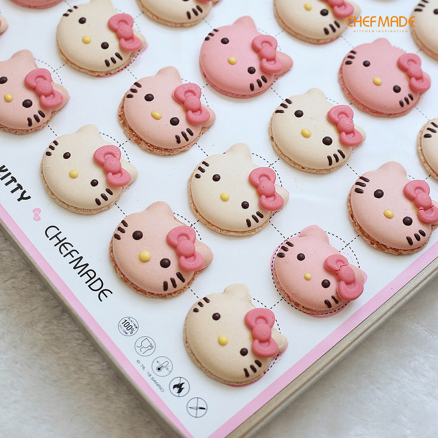 hello kitty silicone baking mat, hello kitty baking mat