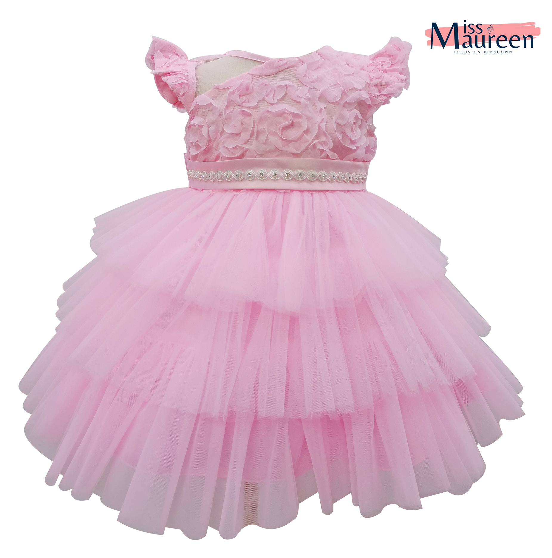 MissMaureen  new born dress product quality princess ball gown lovely baby dress evening gown