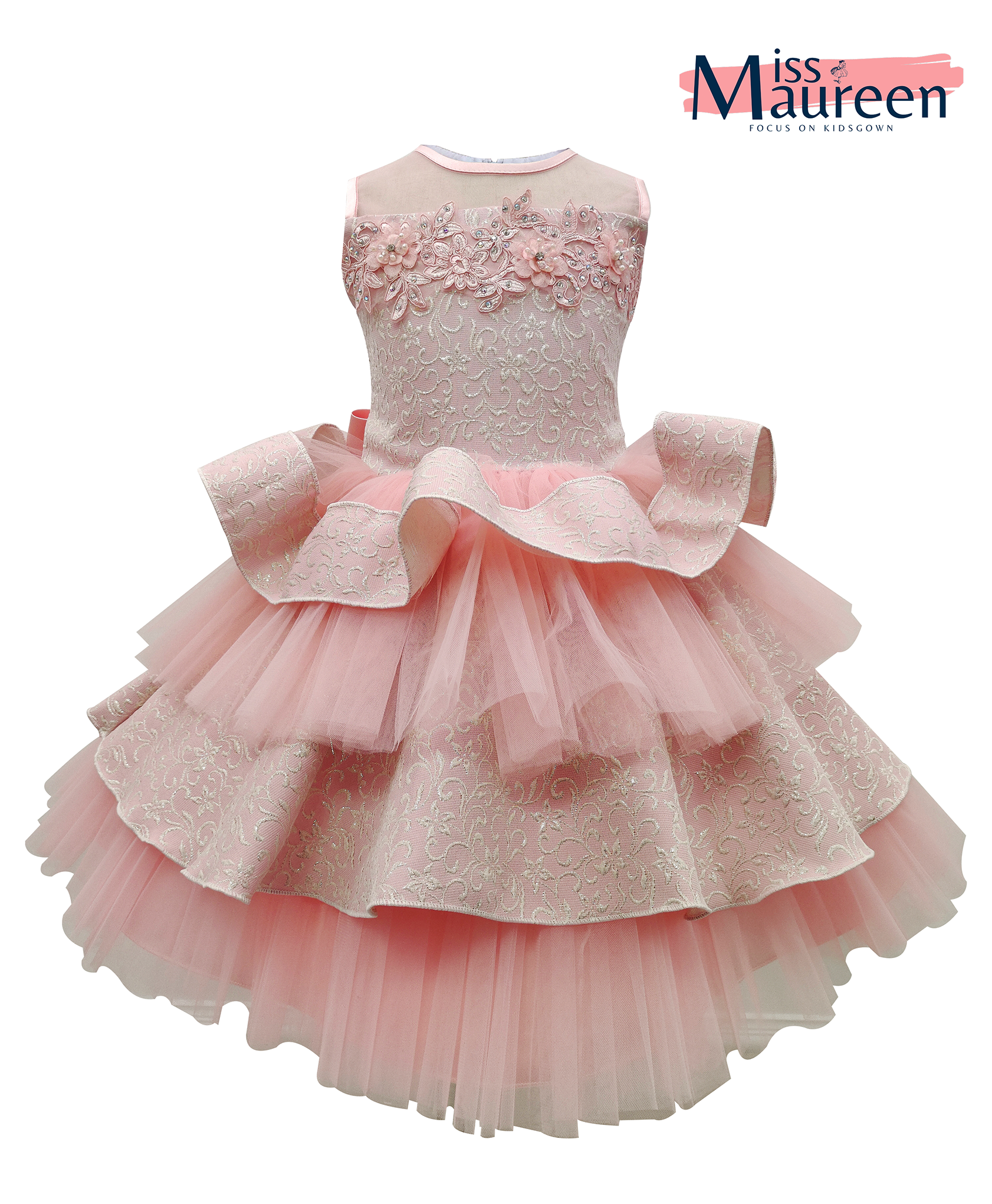 MissMaureen  wedding flower girl dress  product quality princess ball gown popurlar dress evening gown