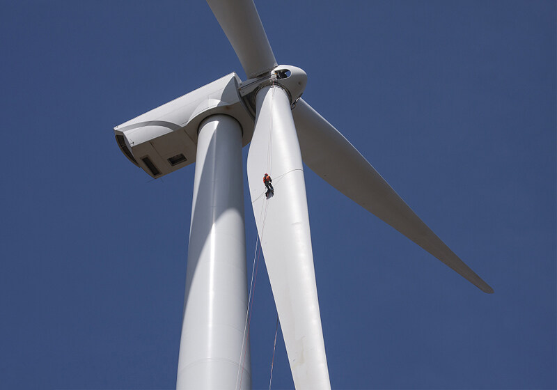 Causes of low rotation of wind turbines