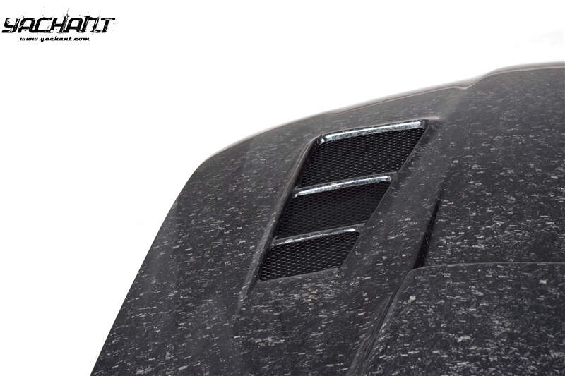 YCGD063DZCF 2006-2007 Subaru Impreza WRX STI 9th  Varis Style Hood Bonnet CF Forged Carbon Weave (6).jpg