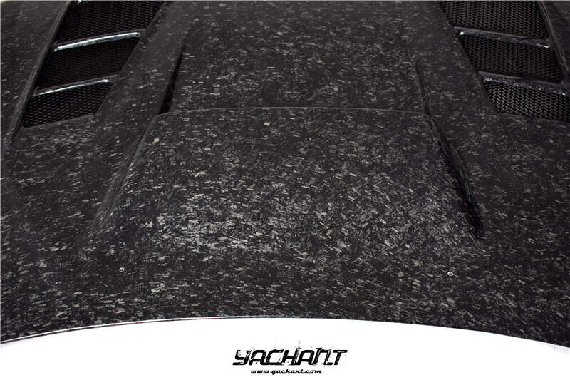 YCGD063DZCF 2006-2007 Subaru Impreza WRX STI 9th  Varis Style Hood Bonnet CF Forged Carbon Weave (4).jpg