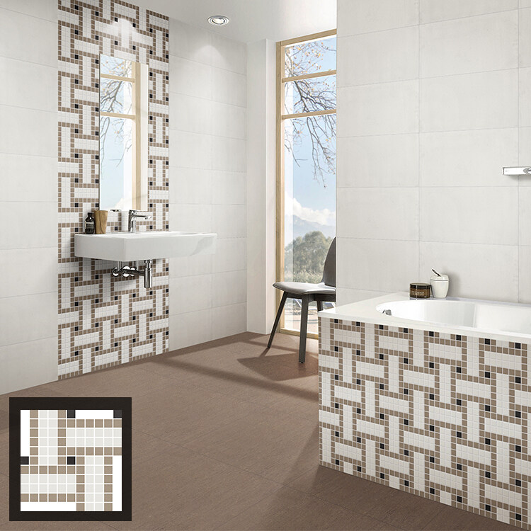 shape glass / ceramic mosaic tile with competitive price
