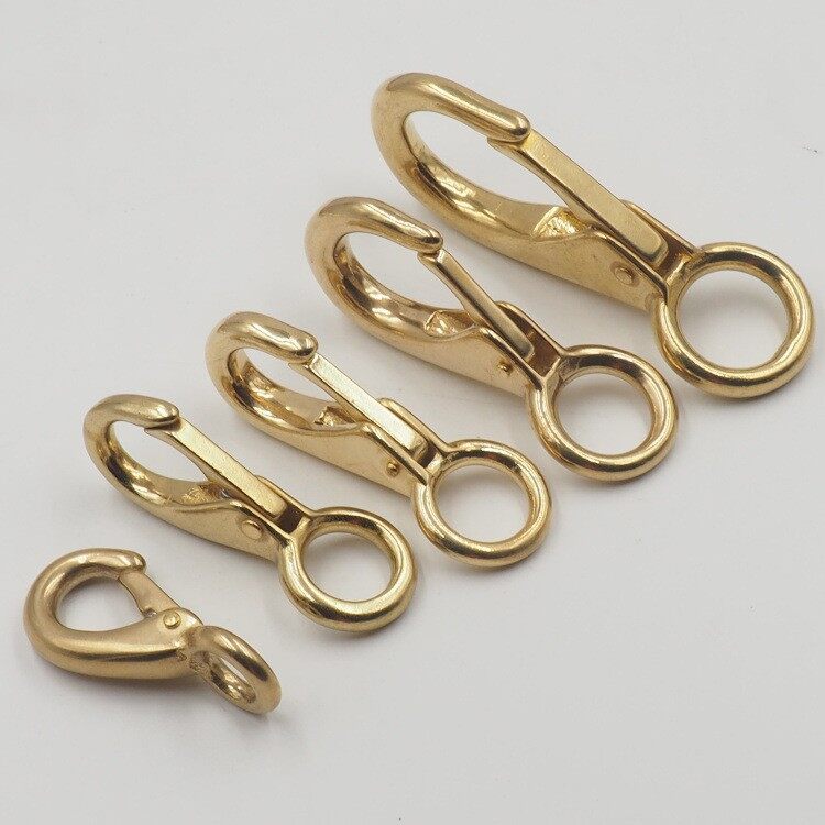 Bag Hardware Accessories Brass Swivel Snap Hooks Dog Hook