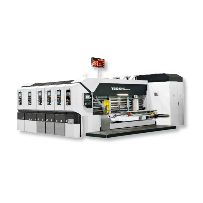 TSV-2 Lead Edge High Speed Roller Transfer Printer Slotter Die Cutter Machine