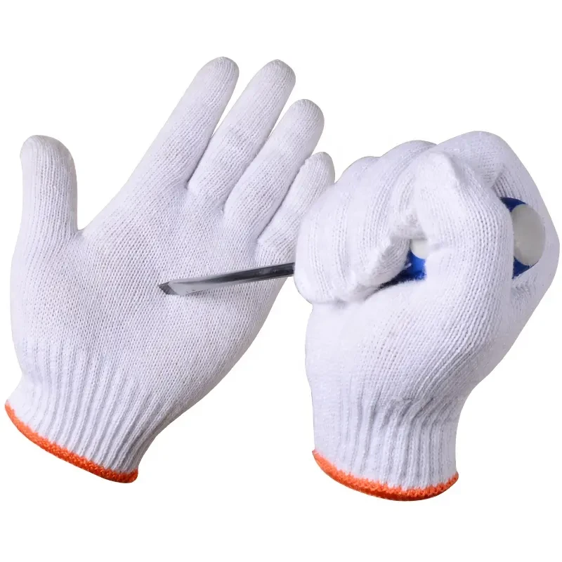 Nylon Nitrile Red Polyester Shell-Coated Work Gloves