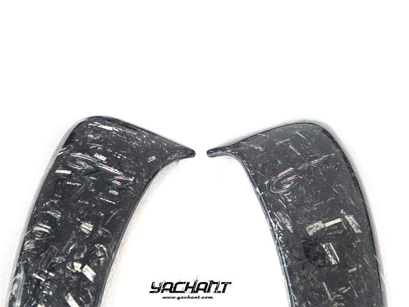 YCPCCM024SDZCF 2014-2017 Porsche Cayman Boxster 981 GT4-Style Side Vents  CF Forged Carbon Weave (5).jpg