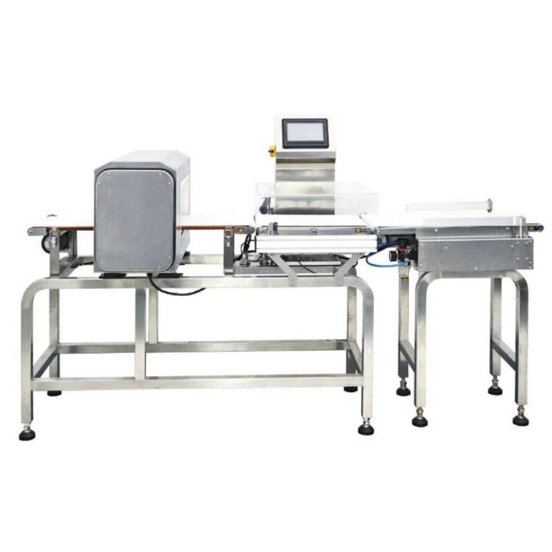 Wp-GC check weigher and metal detector 2 in 1 machine