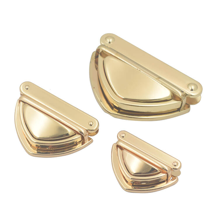 Hot Sales Bag Accessories Hardware Purse Metal Lock Iron Push Locks