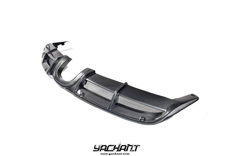 YCPCCM025SCF 2014-2016 Porsche Cayman 981 GT4 Style Rear Diffuser Lip CF (9).jpg