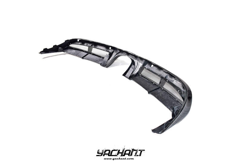 YCPCCM025SCF 2014-2016 Porsche Cayman 981 GT4 Style Rear Diffuser Lip CF (16).jpg