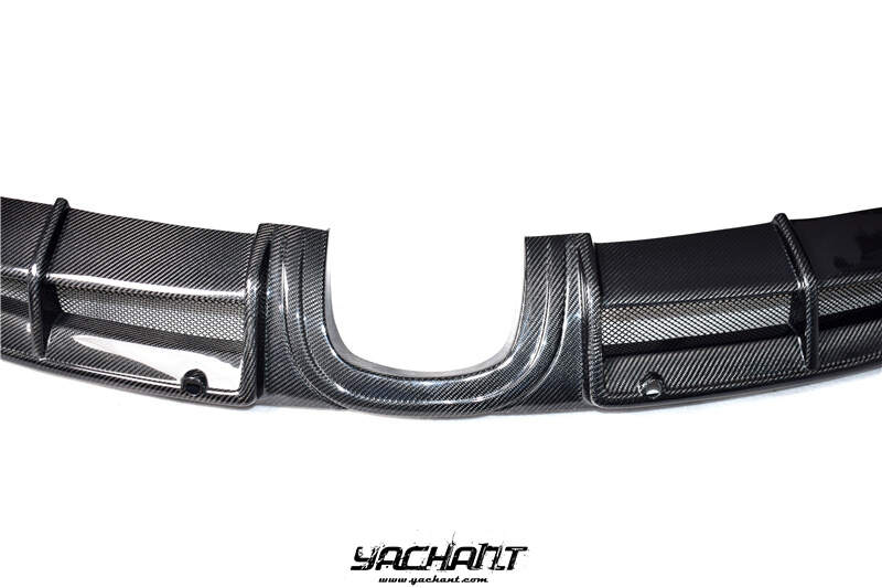 YCPCCM025SCF 2014-2016 Porsche Cayman 981 GT4 Style Rear Diffuser Lip CF (11).jpg