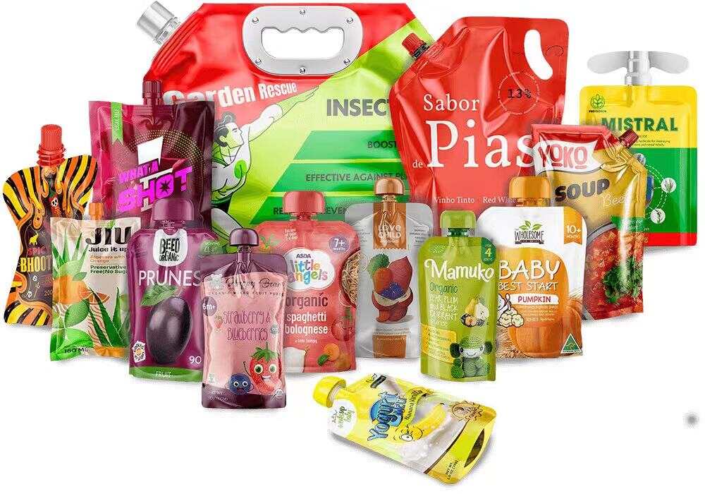 Choose Suitable Plastic Pouch with Spout for Your Products