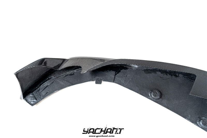 YCTYTSPR043LCF 2019-2022 Toyota GR Supra MK V A90 A91 TOM‘s Style Front Lip Diffuser CF (11).jpg