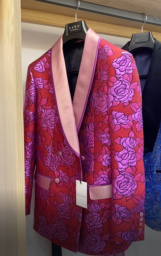 men's holiday party suits made in china