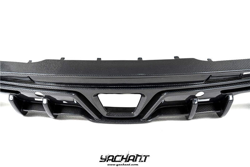 YCTYTSPR045LCF 2019-2022 Toyota GR Supra MK V A90 A91 TOM‘s Style Rear Diffuser Lip CF (5).jpg