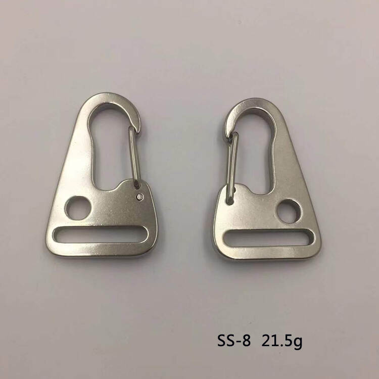 Customized Heavy Duty Black Snap Hook Stainless Steel Hk Snap Hook Safety Snap Hook Wholesaler