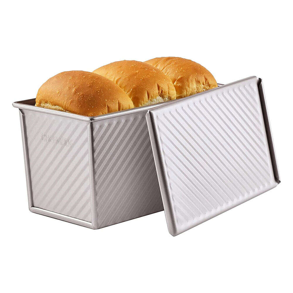 4" x 7.5" Corrugated Toast Box (450G Dough Capacity)