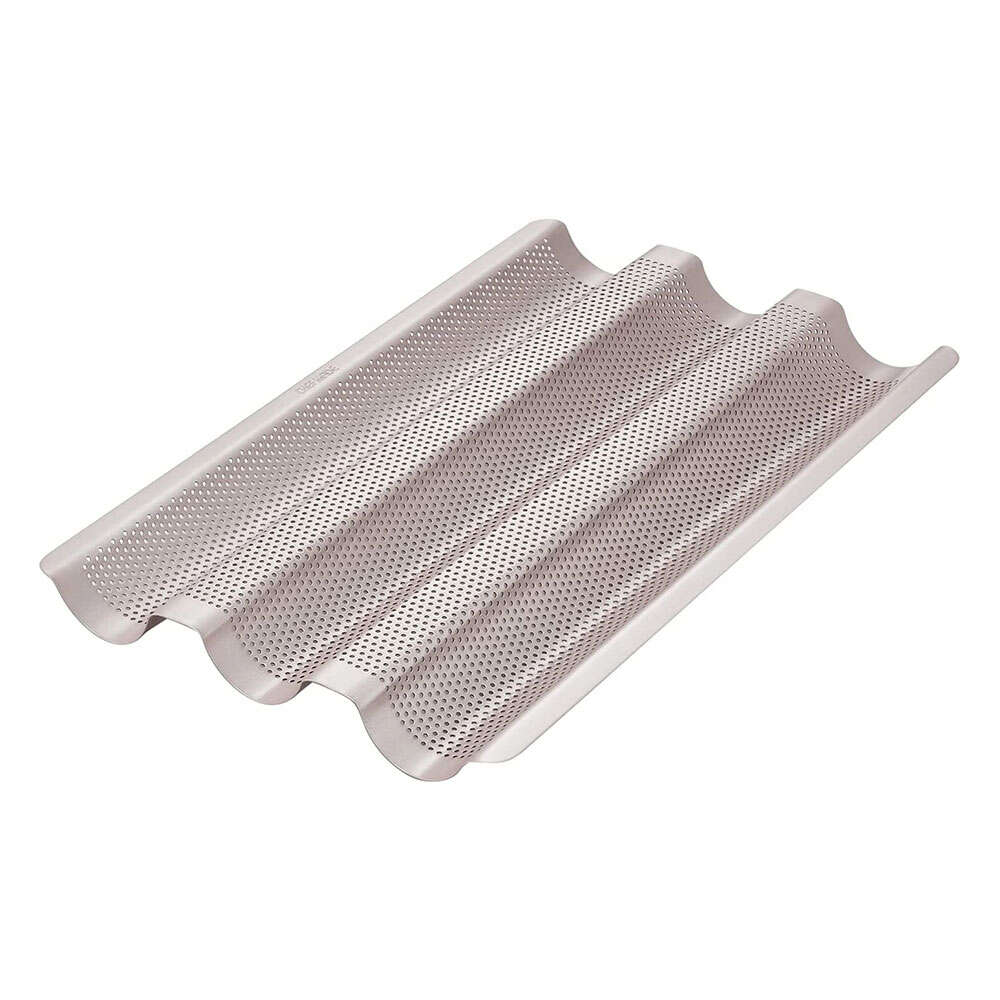 15" 3 Wave Loaves Baguette Pan