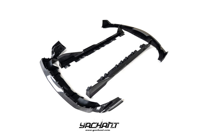 YCTYTSPR043LCF -  YCTYTSPR046L 2019-2022 Toyota GR Supra MK V A90 A91 TOM‘s Style Body Kit Front Lip Side Skirts Rear Diffuser Spats CF (11).jpg