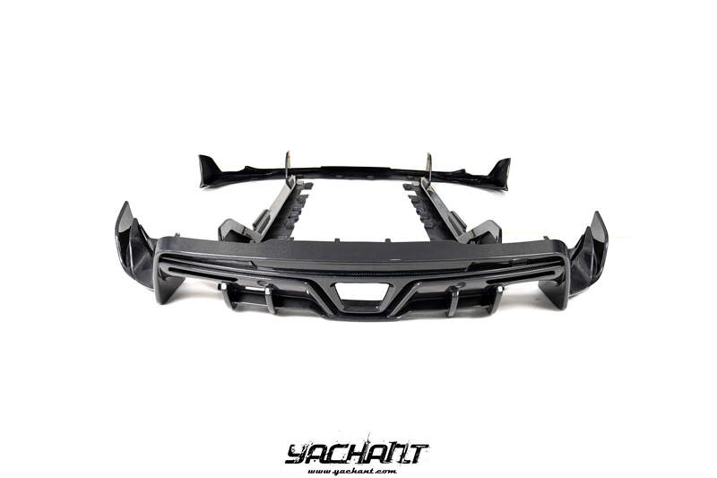 YCTYTSPR043LCF -  YCTYTSPR046L 2019-2022 Toyota GR Supra MK V A90 A91 TOM‘s Style Body Kit Front Lip Side Skirts Rear Diffuser Spats CF (9).jpg