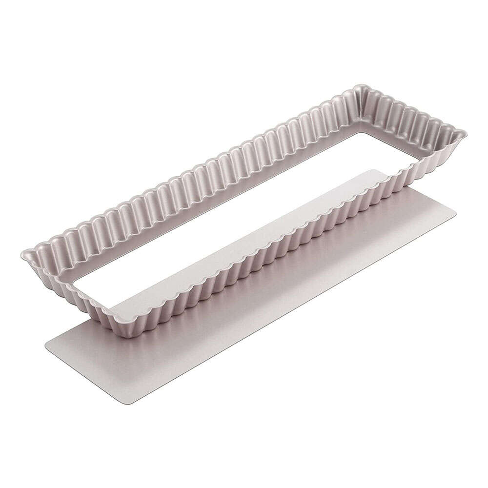 5" x 14" Tart Pan with Removable Bottom