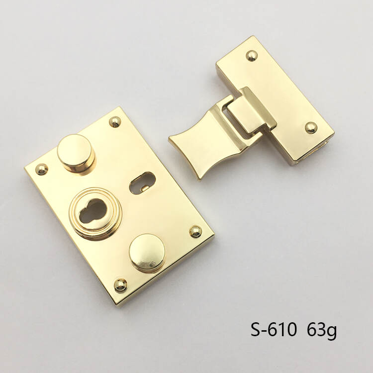 2023 New Metal Bag accessory hardware leather bag locks for handbags Clutch lock