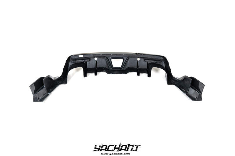 YCTYTSPR045LCF & YCTYTSPR046LCF 2019-2022 Toyota GR Supra MK V A90 A91 TOM‘s Style Rear Diffuser Lip with Spats Addon CF (5).jpg