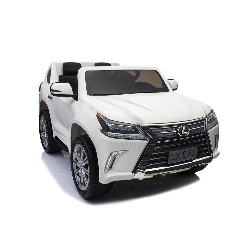 Lexus LX 570 Ride on Car, Lexus Ride on Toy Auto, Lexus LX 570 White 12V Migliore giro su auto, Lexus LX570 Ride on Car, Lexus Ride on Cars