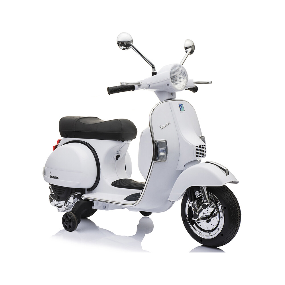 Vespa Scooter Ride On, 12V Ride on Vespa, miglior giro su auto 12v Vespa Scooter Pooter Ride-on, Childs Ride on Vespa, Electric Ride su Vespa