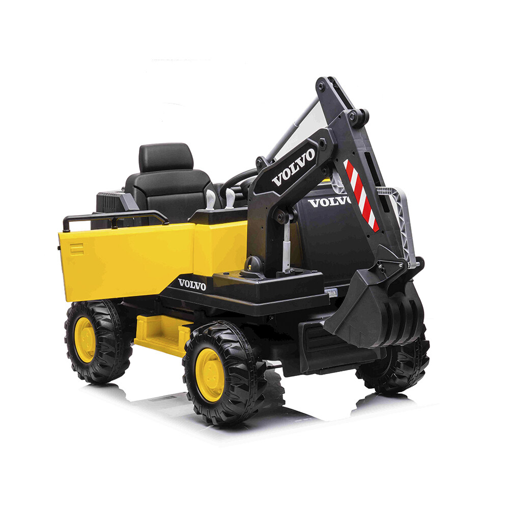 children's ride on excavator digger, volvo ride on excavator, 12 volt ride on excavator, 12v excavator ride on, 12v ride on excavator