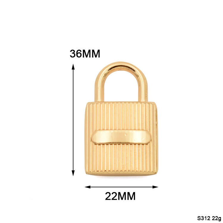 Bag fitting small diary lock clasp bag accessories metal lock handbag locks