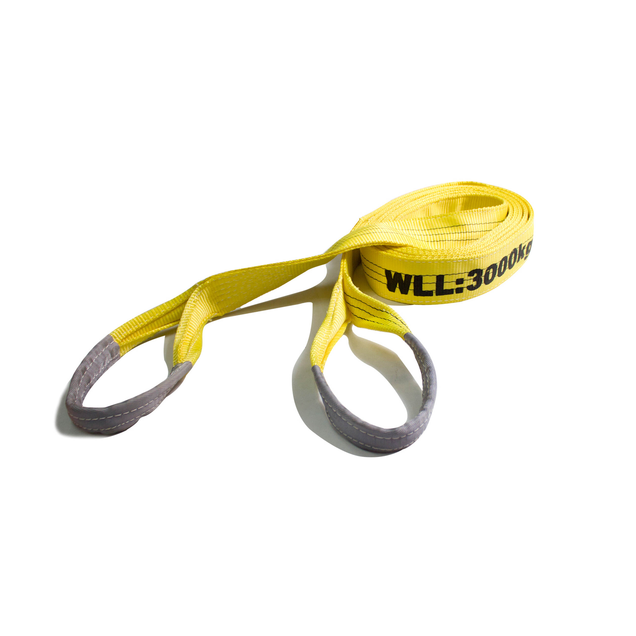 Double ply eye to eye flat web sling