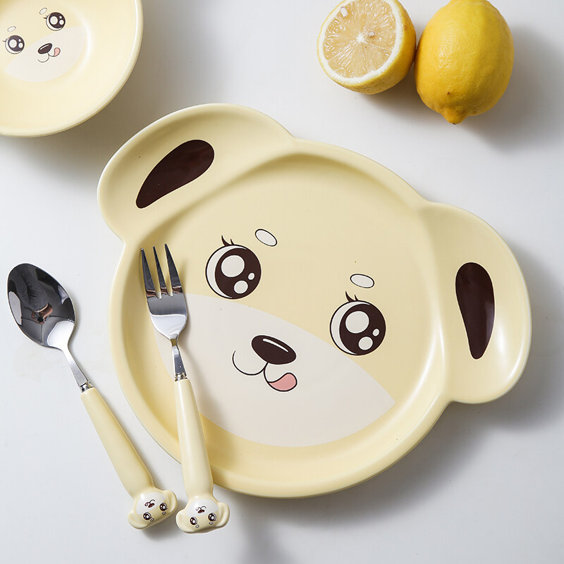 cute dinnerware set; toddler plates and bowls sets; kids ceramic dinnerware sets