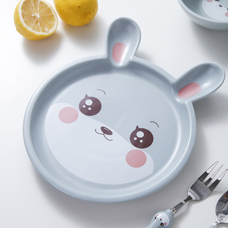 children's dinner set with cutlery; eco-friendly kids dinnerware; cute dinner sets