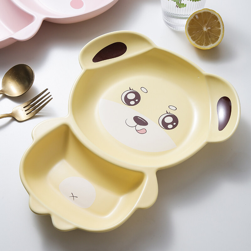 kids ceramic plates; children's porcelain dishes; cute dinner plates