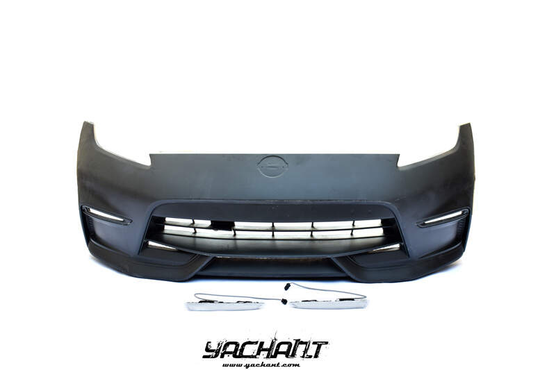 YC370Z030LFRP 2009-2016 Nissan 370Z Z34 Nismo Style Front Bumper w Front Underboard & Wheel Arch FRP (11).jpg