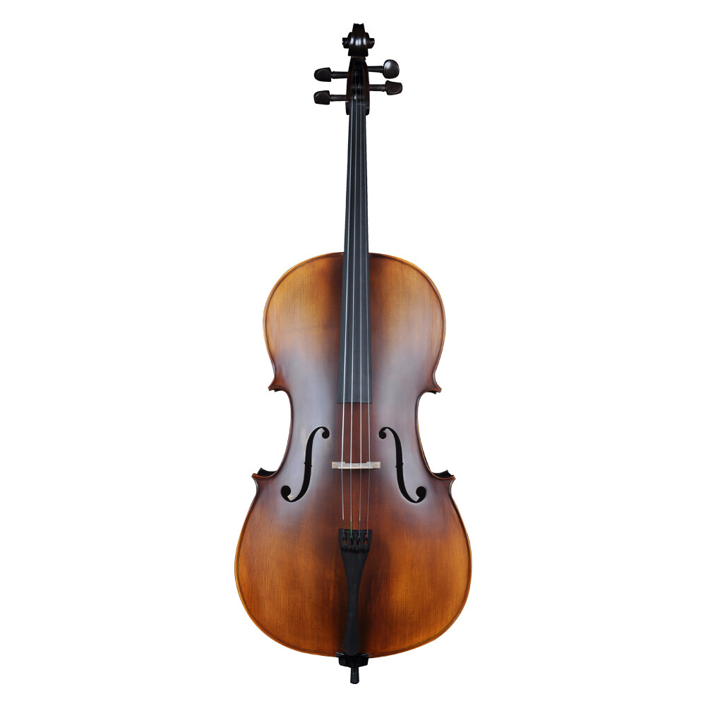 HC516 Cello - Upgrade with Ebony Fingerboard for Better Sound Performance