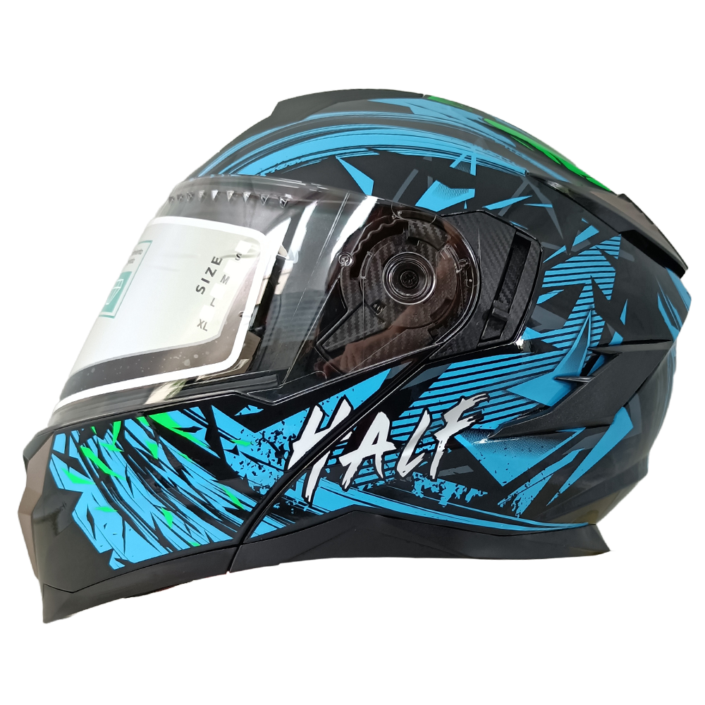 DOT Approved Motorcycle Modular Full Face Helmet with double visor